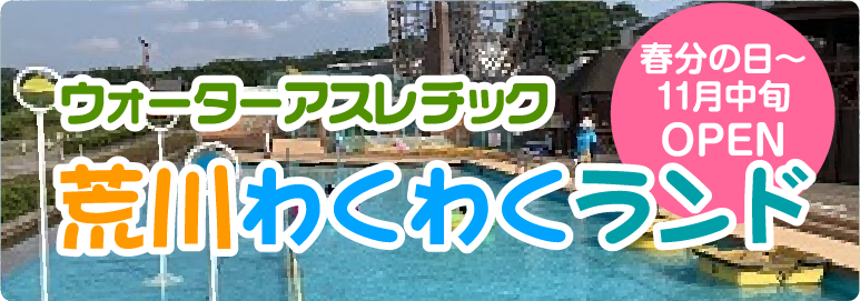 ウォーターアスレチック 荒川わくわくランド