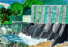<p>平成23年度川の博物館長賞<br />島崎 唯人さん(小5)の作品</p>