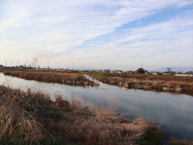 <p>備前渠、小山川合流地点</p>
