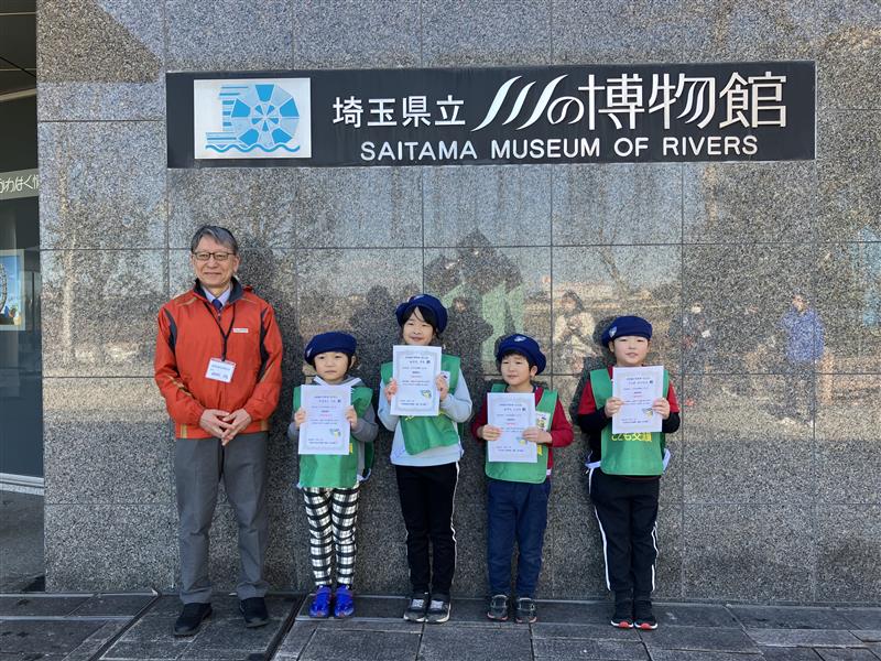 小川館長と記念撮影