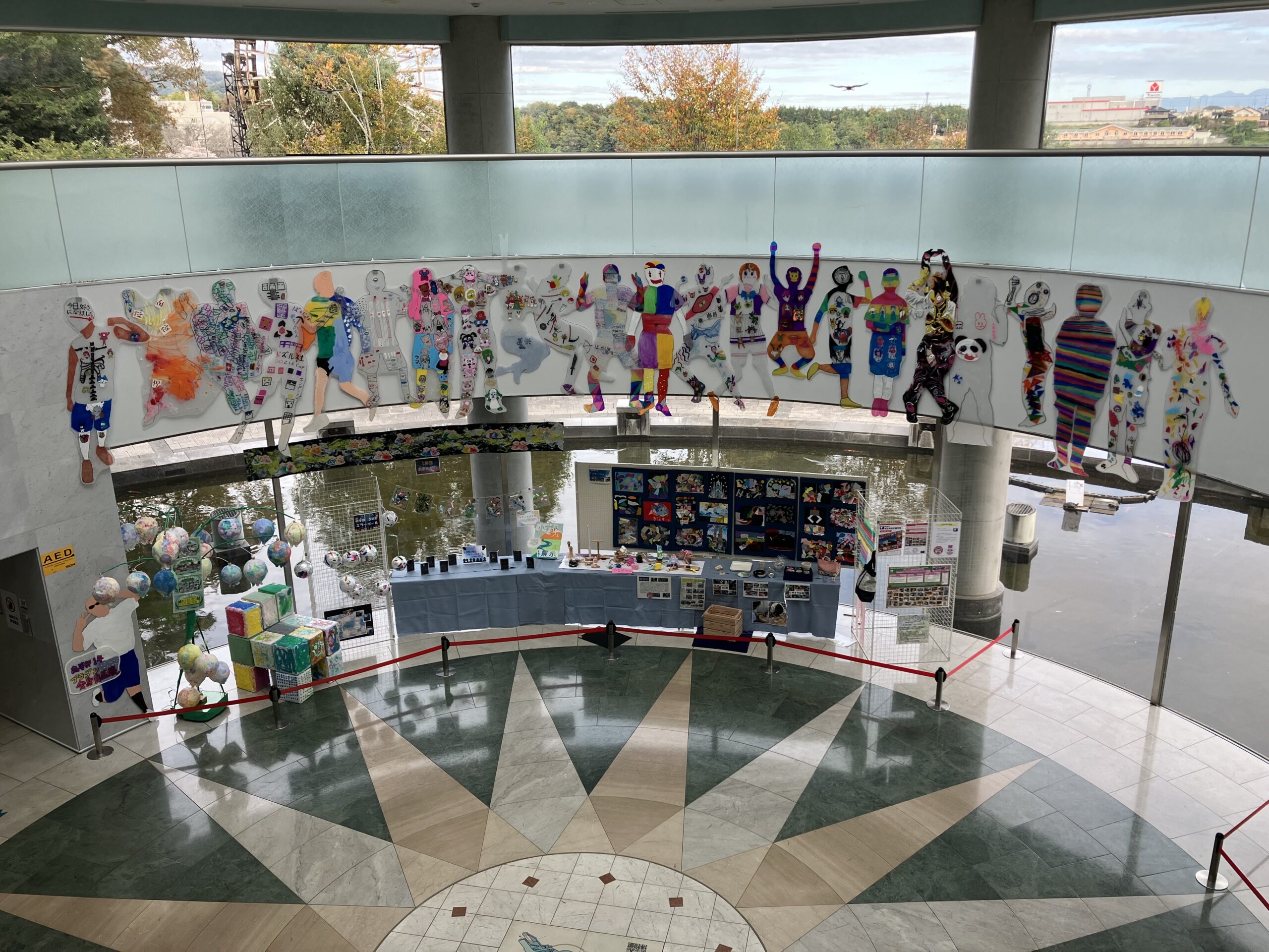 本庄特別支援学校に通う子供たちの作品